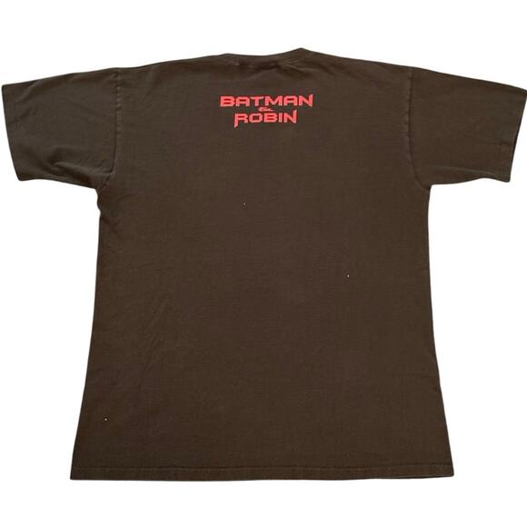 Vintage 90s Batman and Robin 1997 Movie Promo Shirt Adult Large - Picture 2 of 3